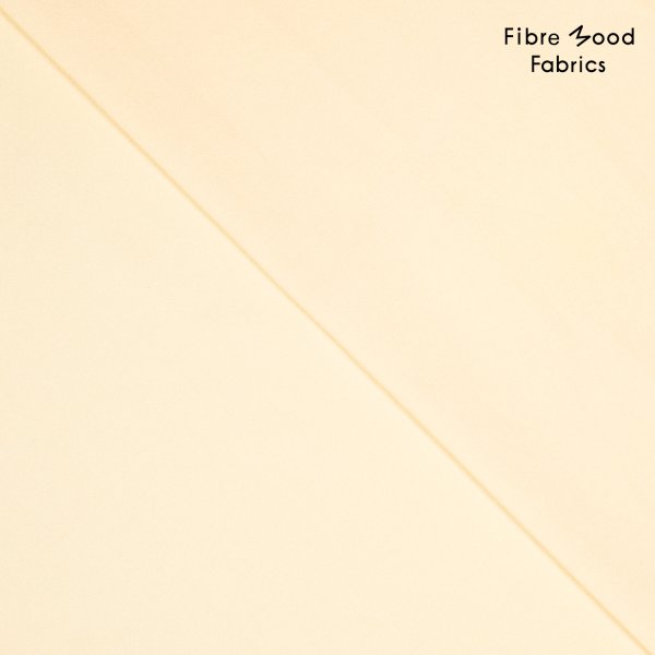 Baumwoll Popeline - paper touch - yellow - Fibremood No. 37