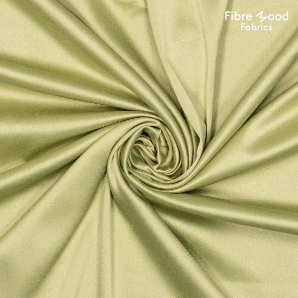Satin - Hailey - green - Fibremood No. 28