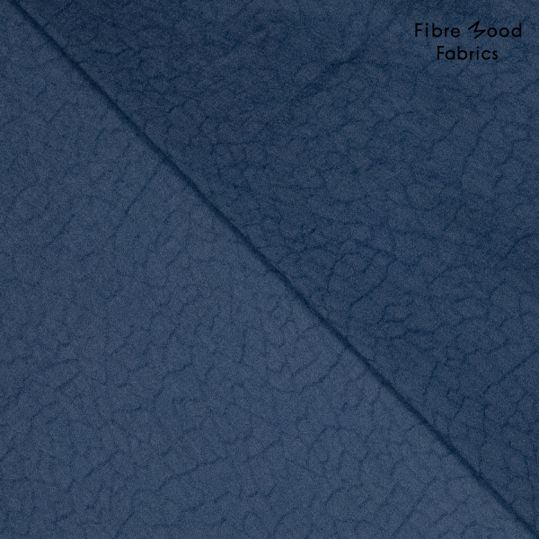 RESTSTÜCK 0,60m !!! - Tencel™ - Crinckle Jacquard - blue - Fibremood No. 38