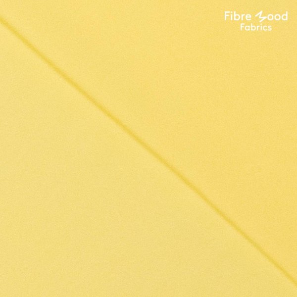 Viskose - Lyocell - Webware - uni  - light yellow - Fibremood No. 29
