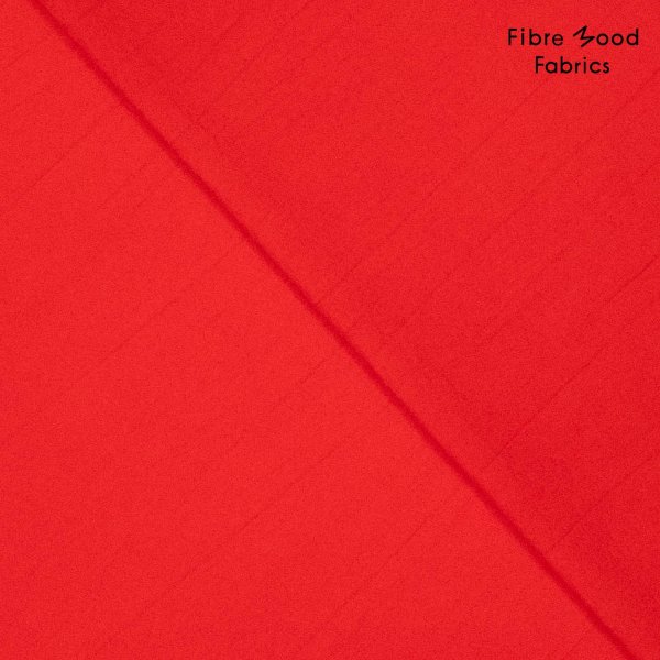 Viskose Warp Crinkel - uni - summer red - Fibremood No. 34