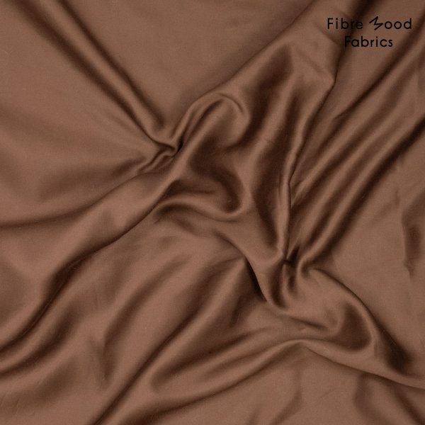 Lyocell - uni - brown - Fibremood No. 37