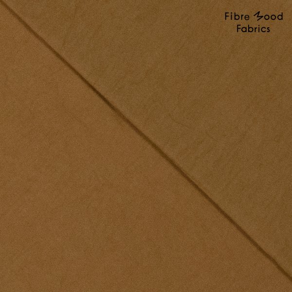 Viskose Twill - uni - brown - Fibremood No. 38