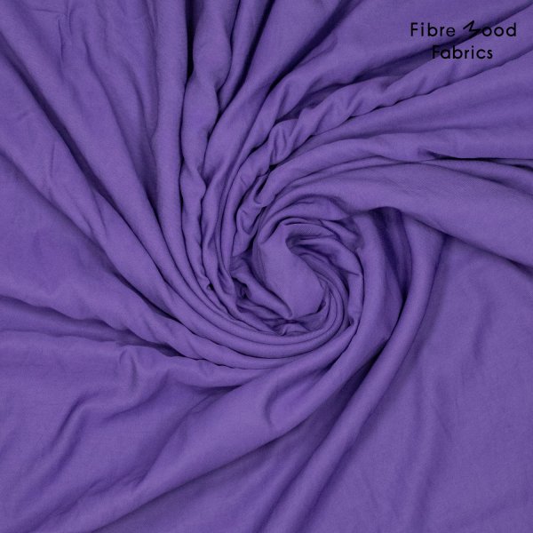 Viskose Twill - uni - violet - Fibremood No. 37