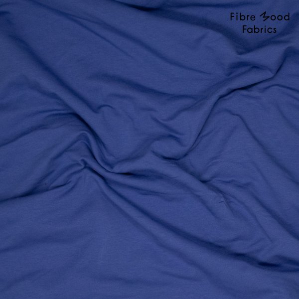French Terry - uni - royal - Fibremood No. 37