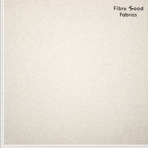 RESTSTÜCK 0,50m !!! - Strickjersey - melange - light grey - Fibremood Spezial No. 4