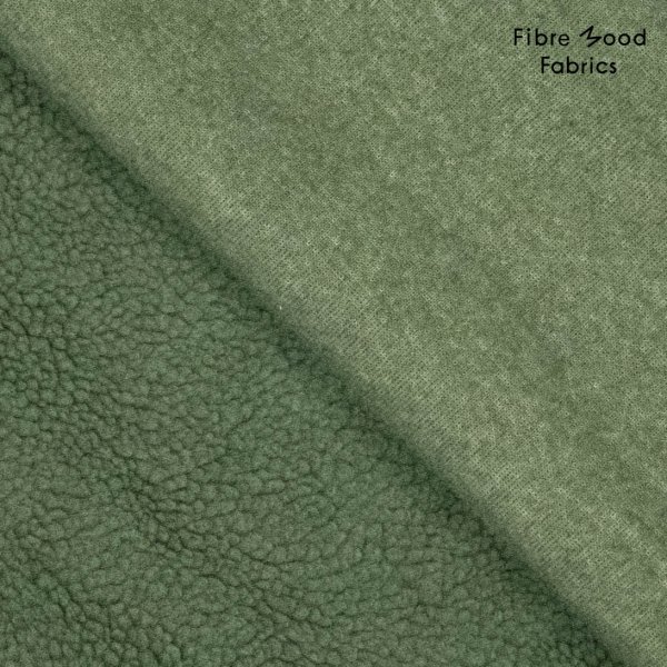 Teddyplüsch - uni - green - Fibremood Spezial No. 4