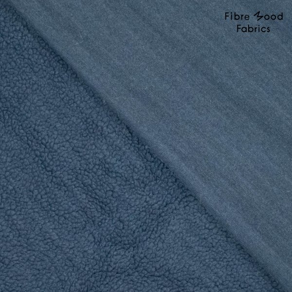 Teddyplüsch - uni - jeans - Fibremood Spezial No. 4