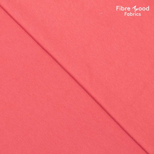Bündchen Schlauch - uni - red - Fibremood