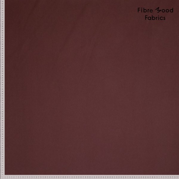 RESTSTÜCK 0,70m !!! - Sweat - recycled heavy jogging - dark brown - Fibremood Spezial No. 4