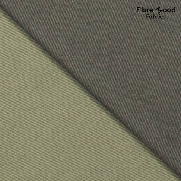 RESTSTÜCK 1,50m !!! - Baumwoll Twill - Denim Stretch - green - Fibremood