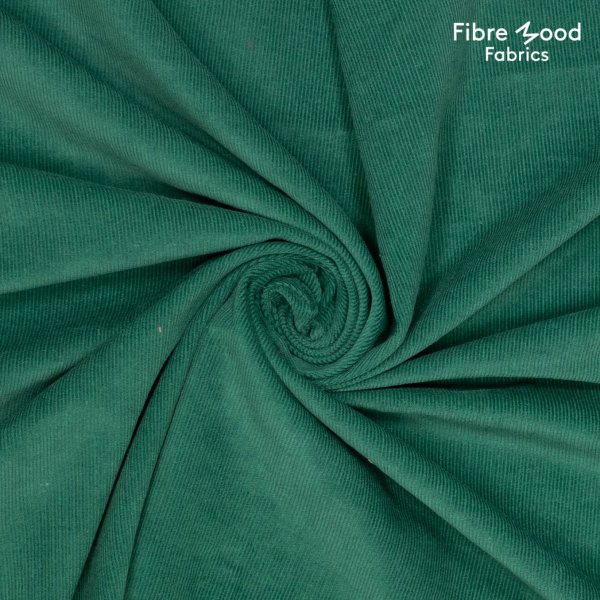 Feincord - washed - green- Fibremood