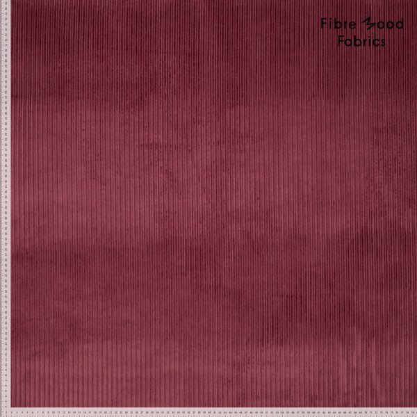 Breitcord - 8W - washed - bordeaux - Fibremood No. 36