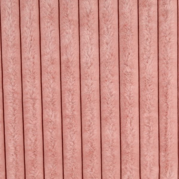 Fellimitat - Fake Fur - Streifen - rose