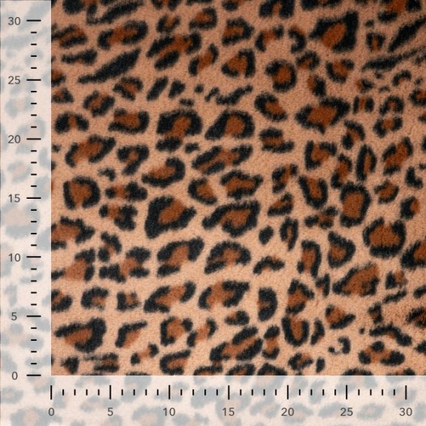 Fellimitat - Fancy Fur - Marcella Leopard - cognac