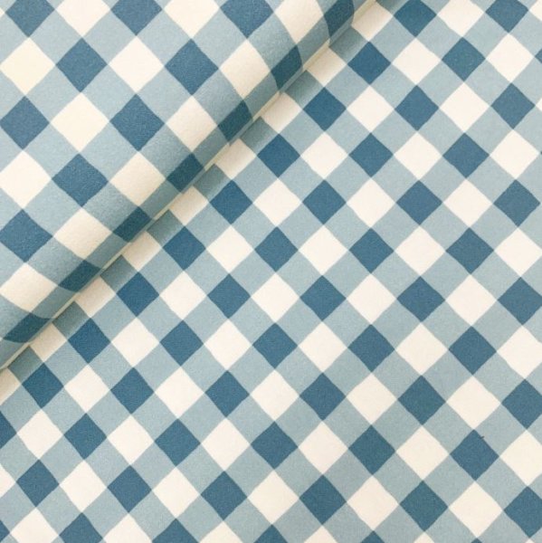 Baumwoll Flanell - Plaid of my Dreams - sky - Art Gallery Fabrics