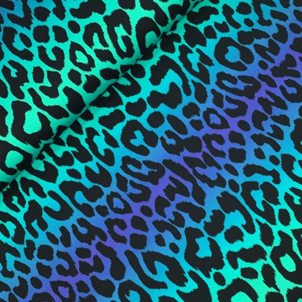 French Terry - Aras - blue/green