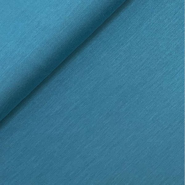 French Terry - Bambus - uni - aqua