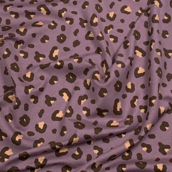 French Terry - Burt Leo - plum