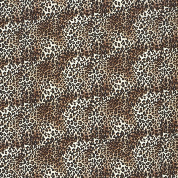 French Terry - Lex Leo - beige/schwarz