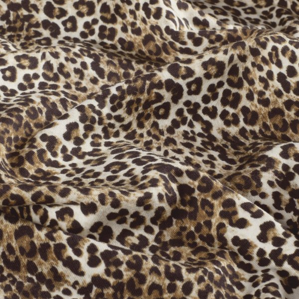 French Terry - Lex Leo - beige/schwarz