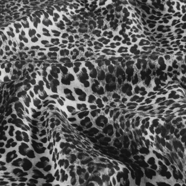 French Terry - Lex Leo - grau/schwarz