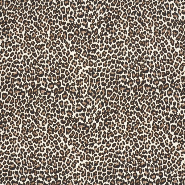 French Terry - Leo Rory - schwarz/beige