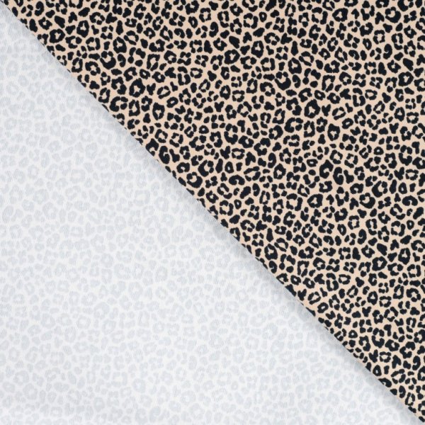 French Terry - Taro Leopard - sand