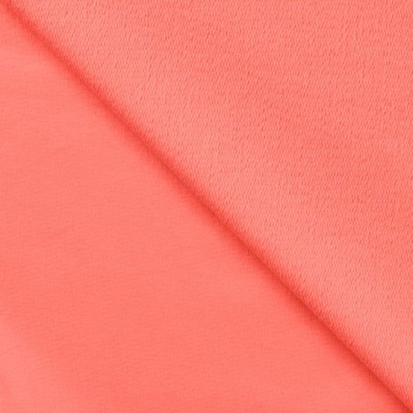 French Terry - uni - peach