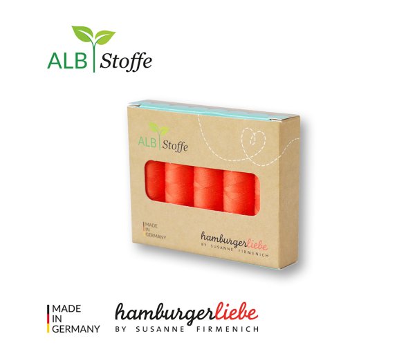 Nähgarn - Stitch me - 5er Pack - luce rosso A78 - Hamburger Liebe - Albstoffe