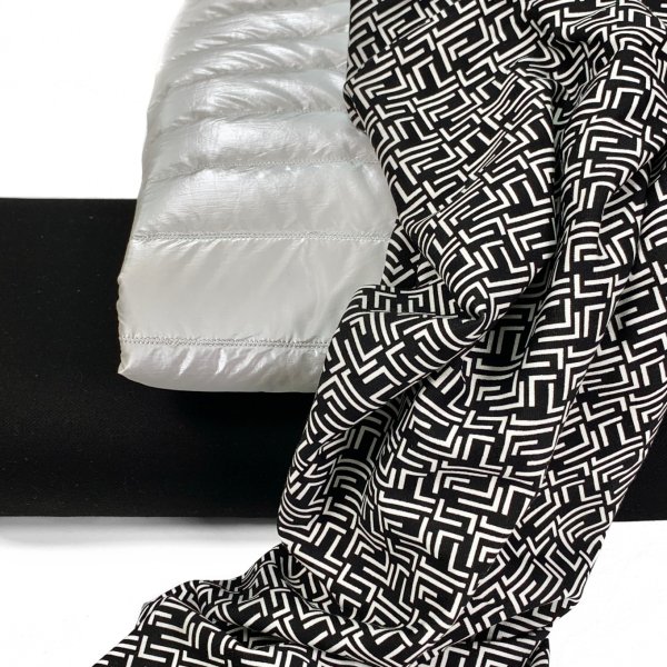 Viskose Jersey Punta - Holma - black /offwhite