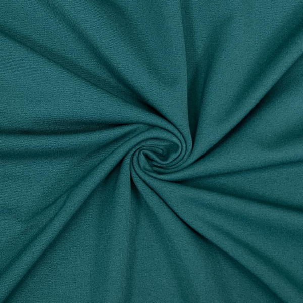 RESTSTÜCK 1,70m !!! - Hosenstoff - Two Way Stretch - Wool Touch - petrol