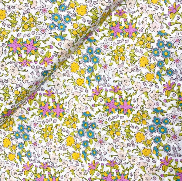 RESTSTÜCK 1,10m !!! - Viskose - If They Were Real Light - Hooked - Art Gallery Fabrics