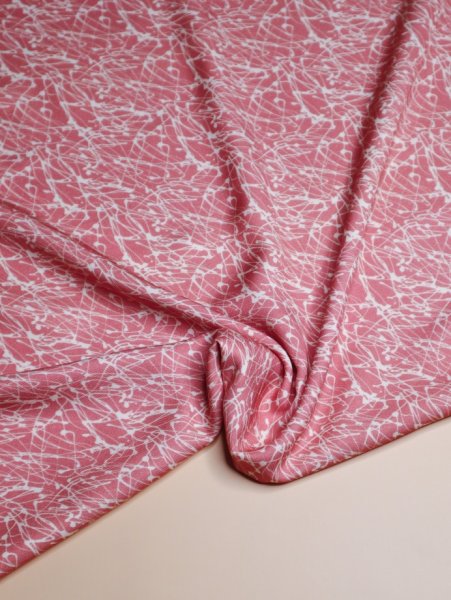 Viskose Twill mit LENZING™ ECOVERO™ Fasern - Ink - rouge - Mind the Maker