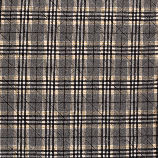 Jackenstepper - Flanell - Karo Thurid - schwarz