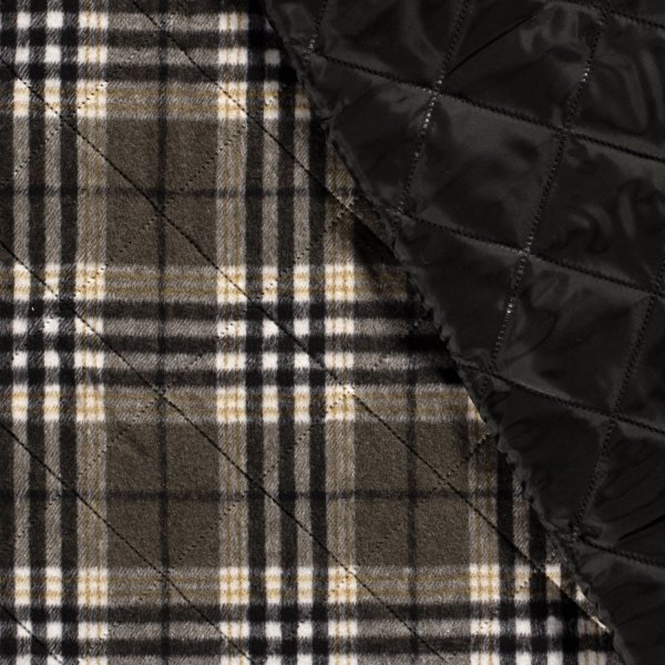 Jackenstepper - Flanell - Karo Thurid - taupe