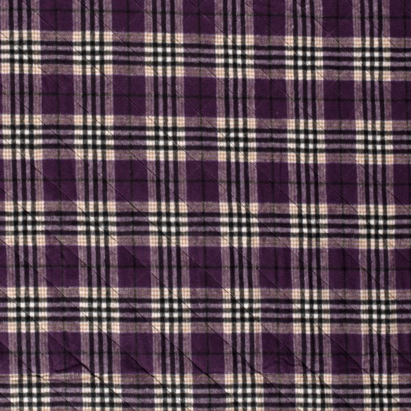 Jackenstepper - Flanell - Karo Thurid - violett