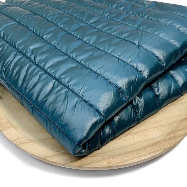 RESTSTÜCK 70cm !!! - Jackenstepper - Glossy - petrol