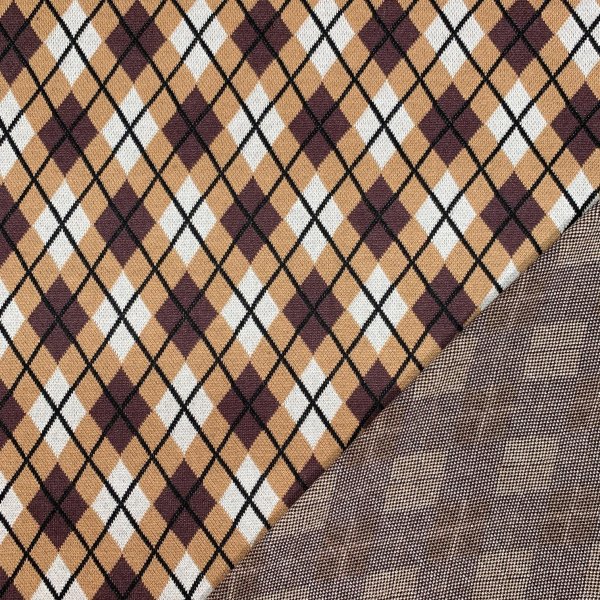 Jacquard - Rachel - braun/beige
