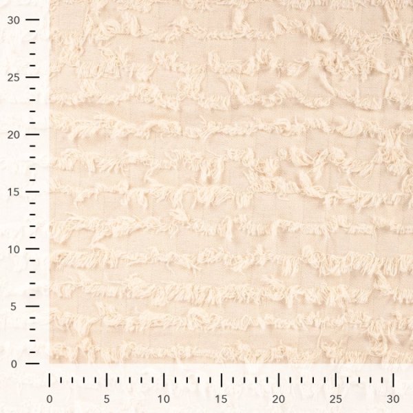Jeansstoff - Fancy Check - ecru