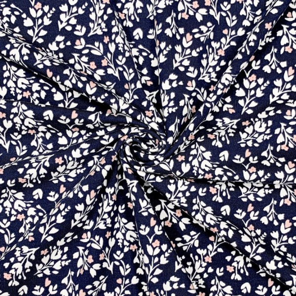 RESTSTÜCK 0,80m !!! - Jersey - Allegra - blue navy