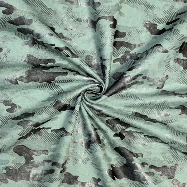 Jersey - Camouflage - grün