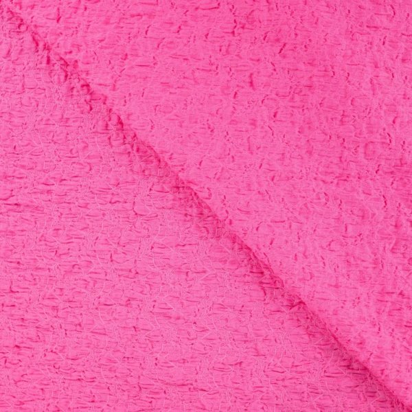 Jersey - Cloque - fuchsia