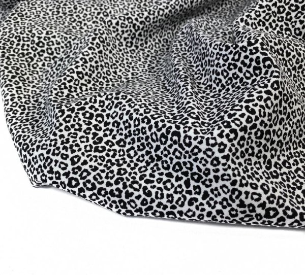 Jersey - Leopard - white