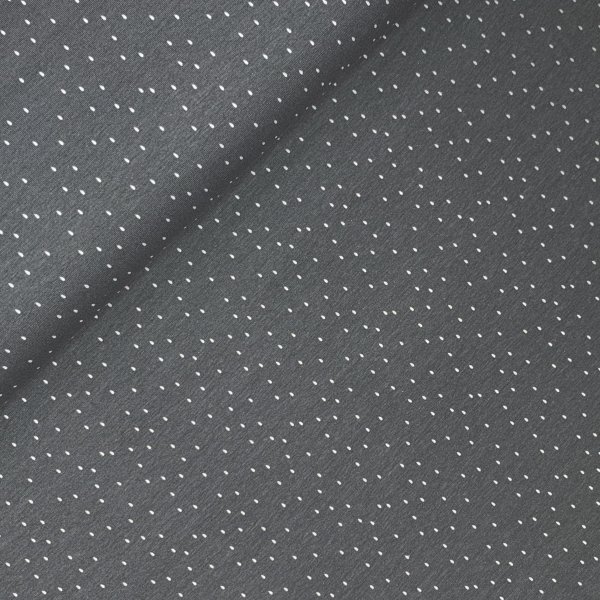 RESTSTÜCK 0,40m !!! - Jersey - Mini Drops - grau