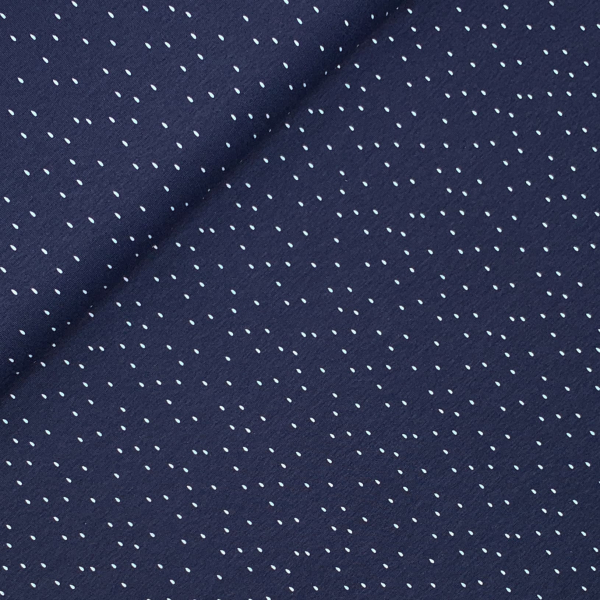 RESTSTÜCK 0,70m !!! - Jersey - Mini Drops - marine