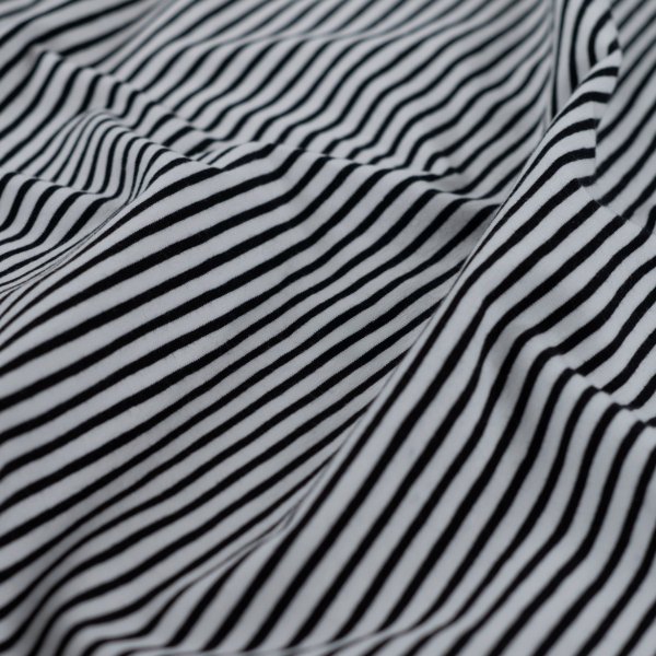 Jersey - Small Stripes - black