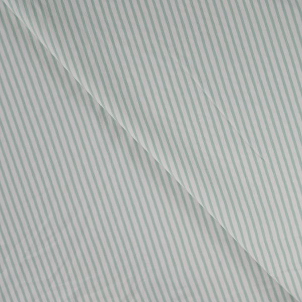 Jersey - Small Stripes - dark dusty mint