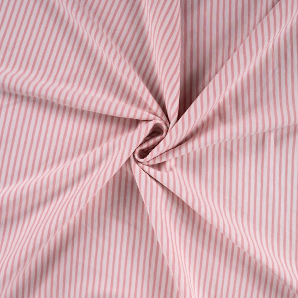 Jersey - Small Stripes - poudre
