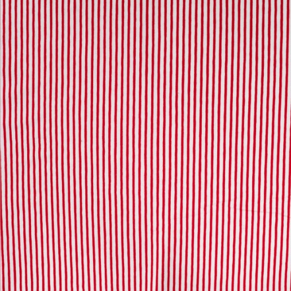 Jersey - Small Stripes - red